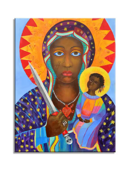 Erzulie Dantor Print Art Canvas Poster