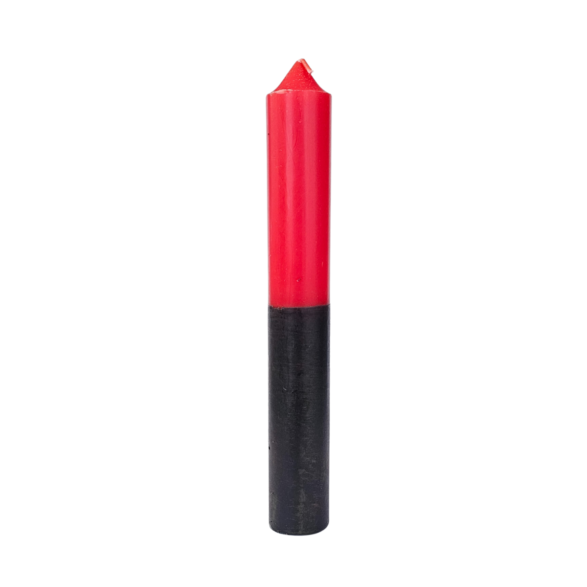 Red and black 9 inch Candle
