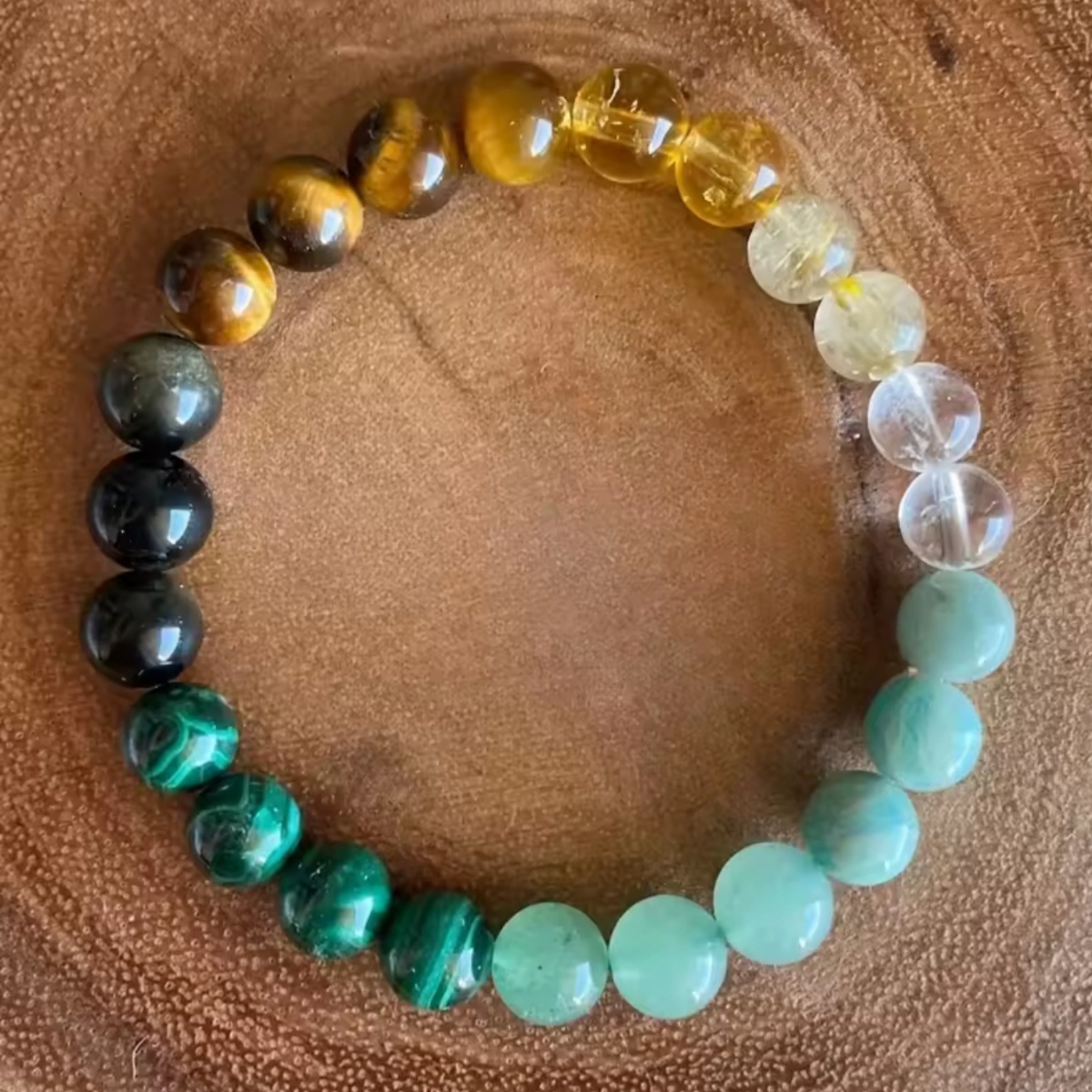Money Drawing Bracelet – Natural Stones for Wealth & Abundance