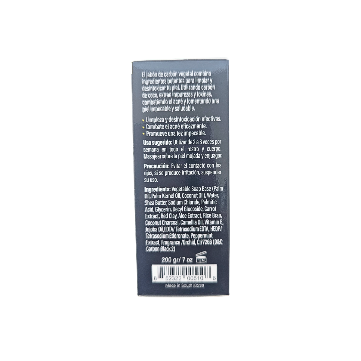 Color of Nature Charcoal Soap