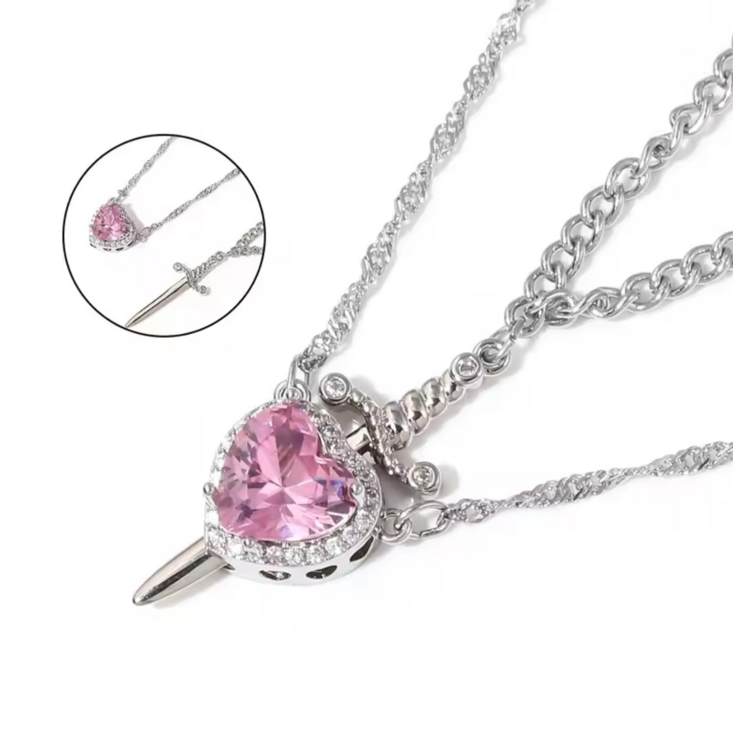 Heartbreaker Dagger Necklace