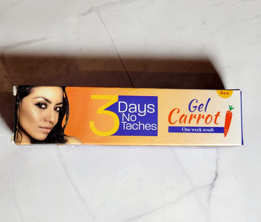 3 Days No Taches Gel Carotte/Carrot