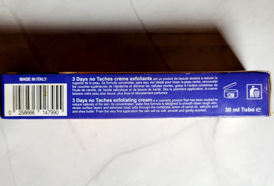 3 Days No Taches Gel Carotte/Carrot
