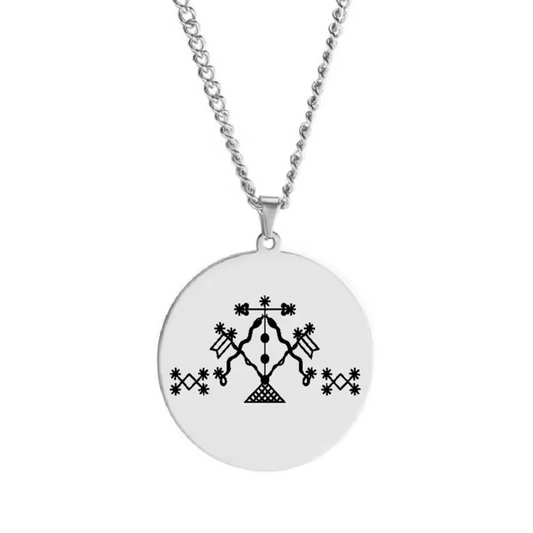 Silver Damballa Necklace