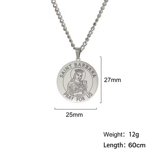 Saint Barbara Necklace