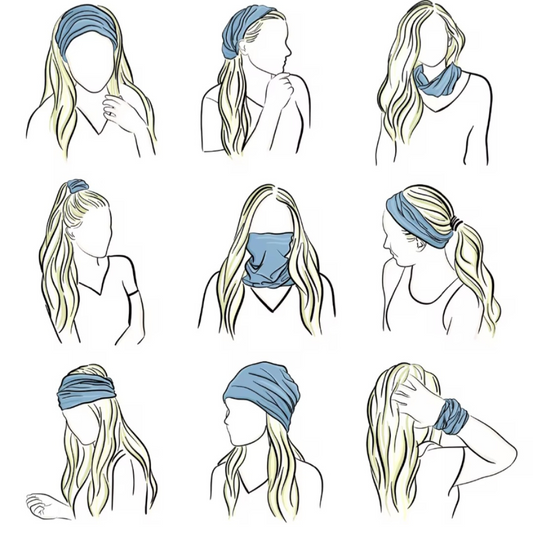 Dominican Flag Neck Gaiter Bandana