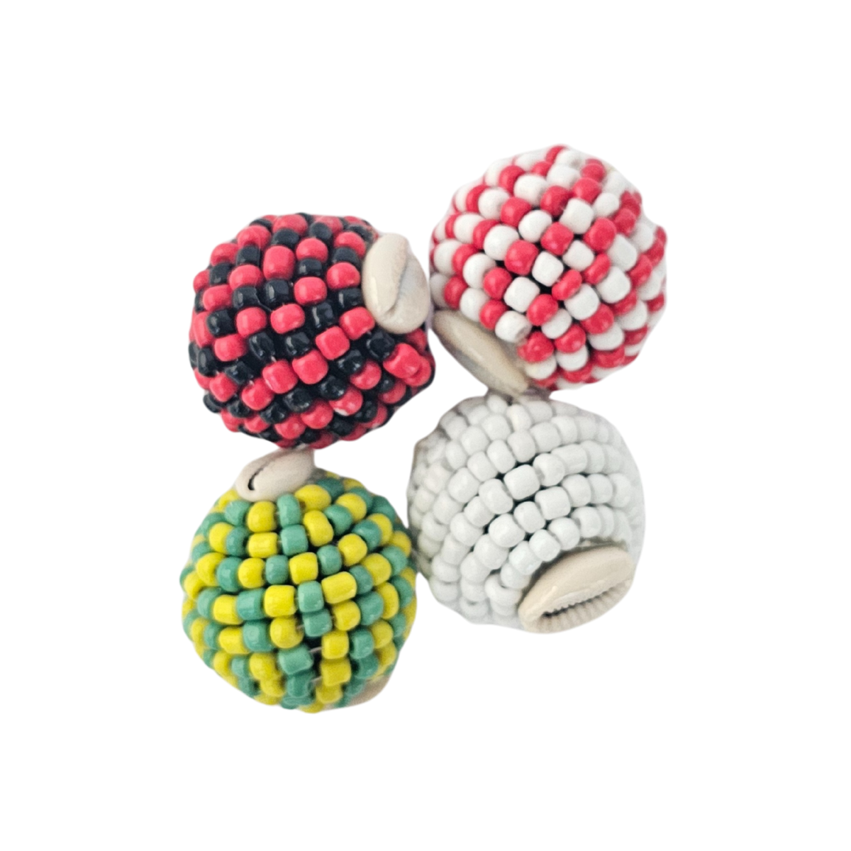 Beaded Macutos de Santos Amulets