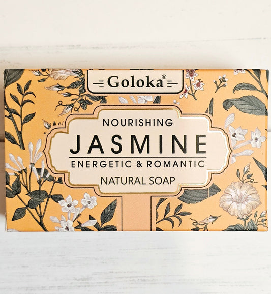 Goloka Nourishing Jasmine Energetic & Romantic Natural Soap