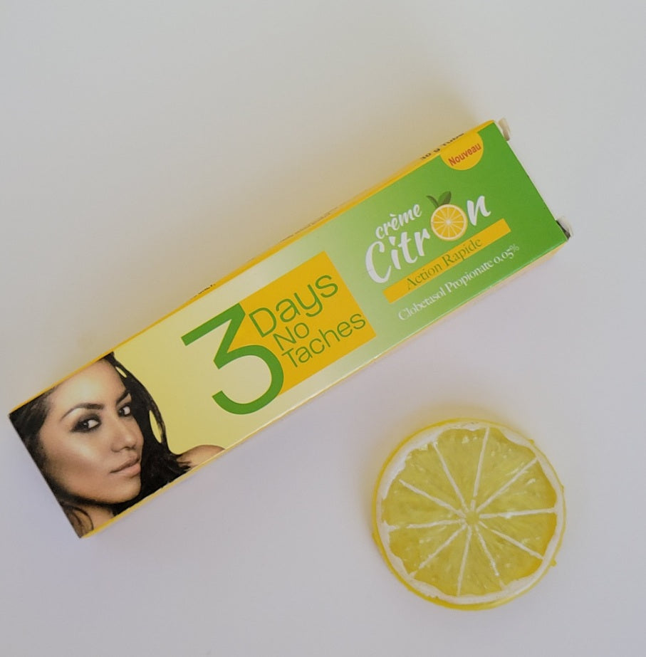 3 Days No Taches Creme Citron