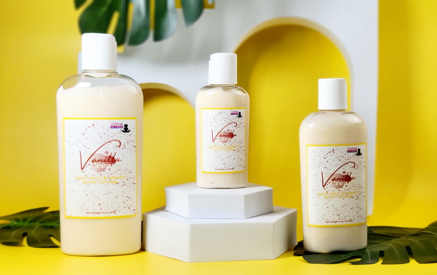 Vanilla Cream Goat Milk & Honey Lotion