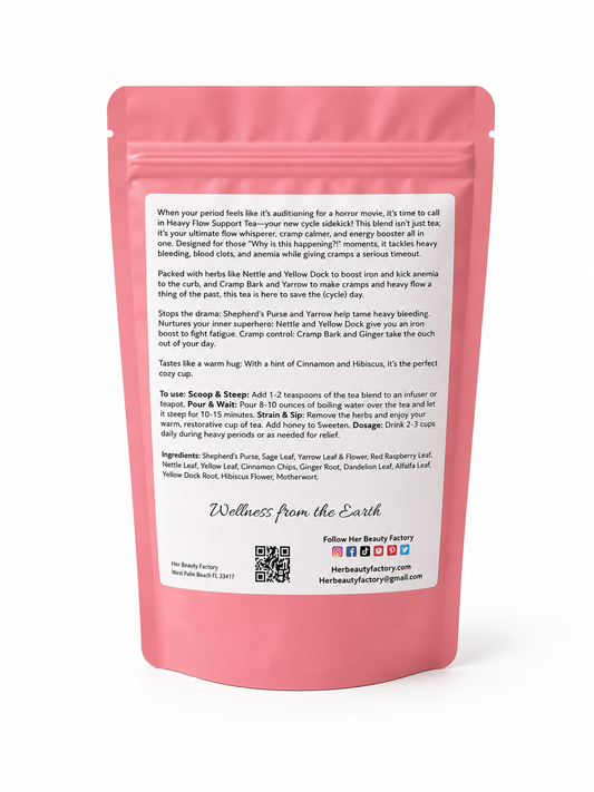 Pink package with text on a white background