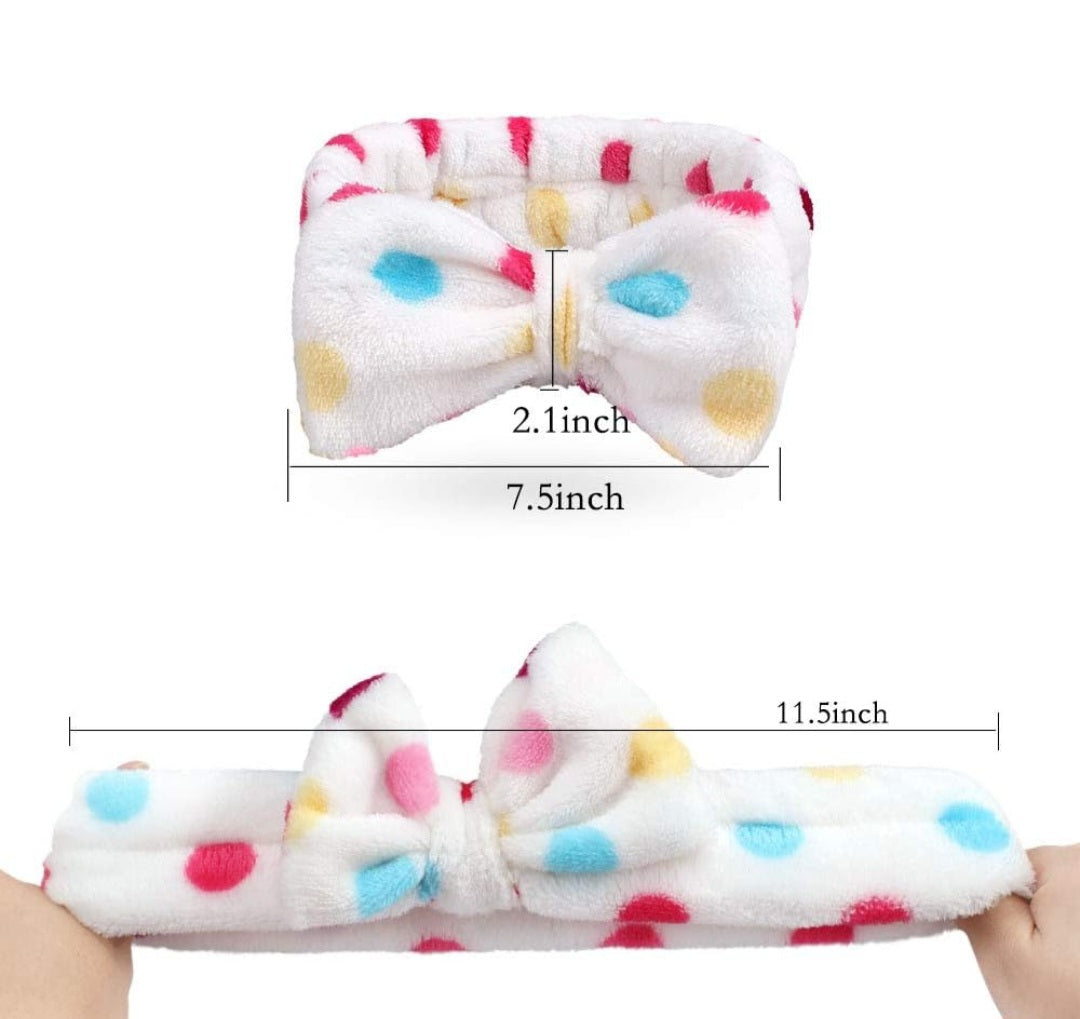 Polks Dot Headband Measurements