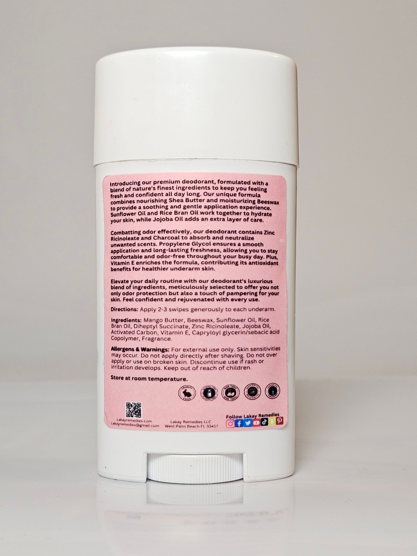 Naughty But Nice Natural Deodorant