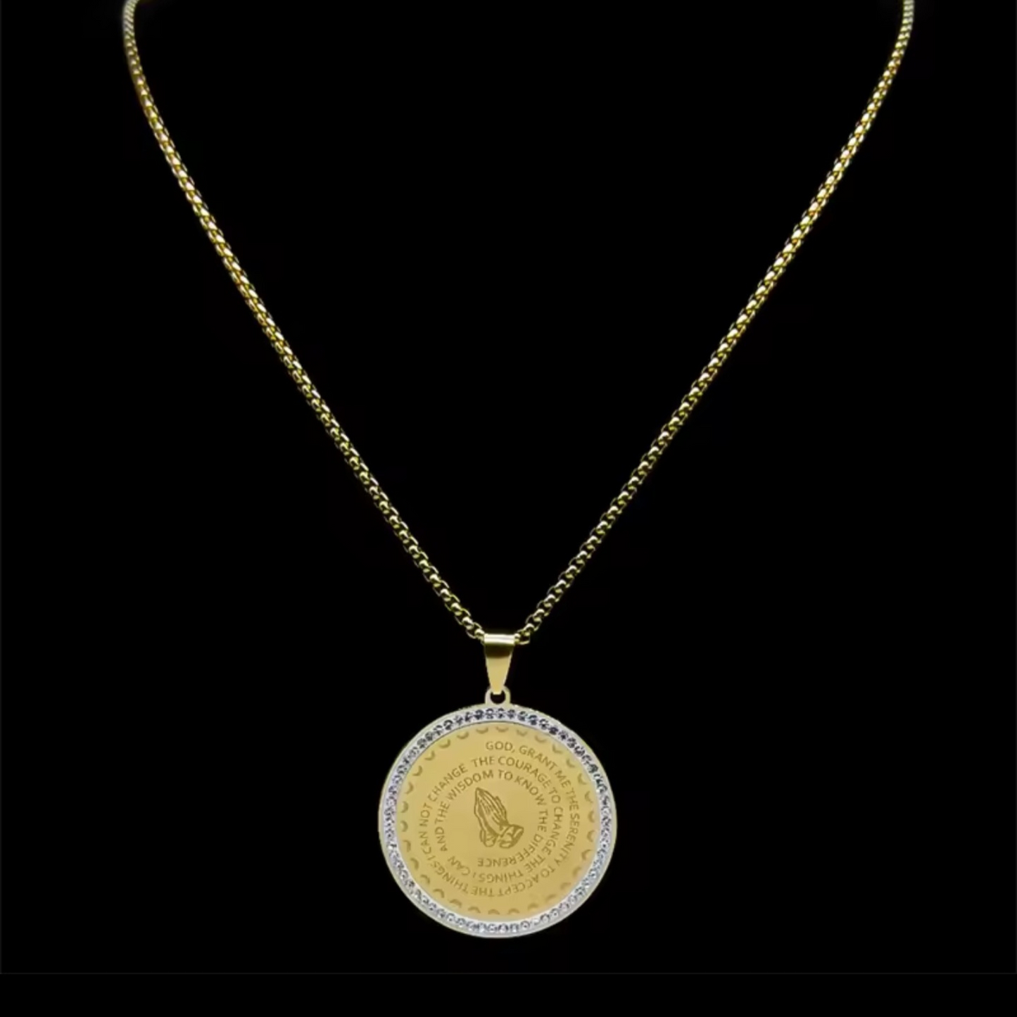 Serenity Prayer Necklace