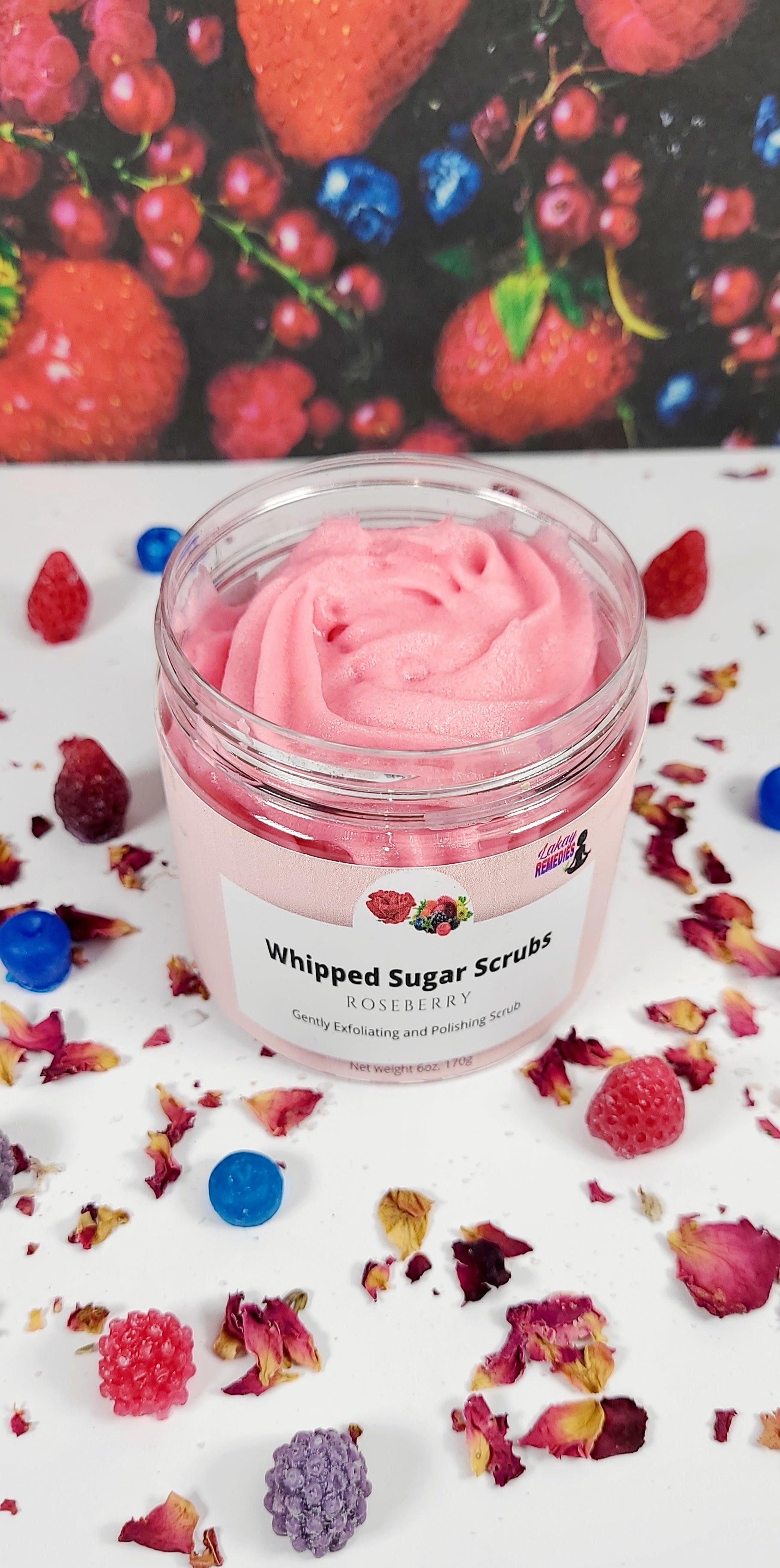 Roseberry Whipped Sugar Scrub  