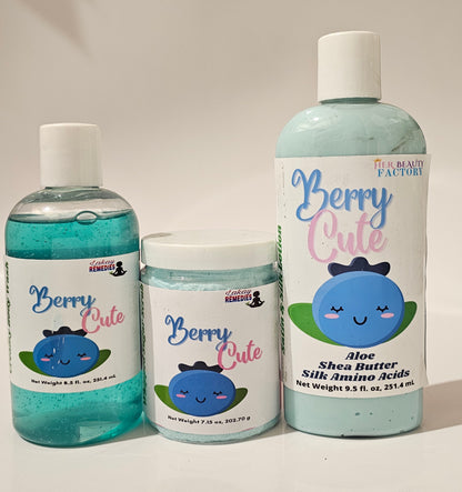 Berry Cute Body Wash, Lotion & Whipped Sugar Scrub