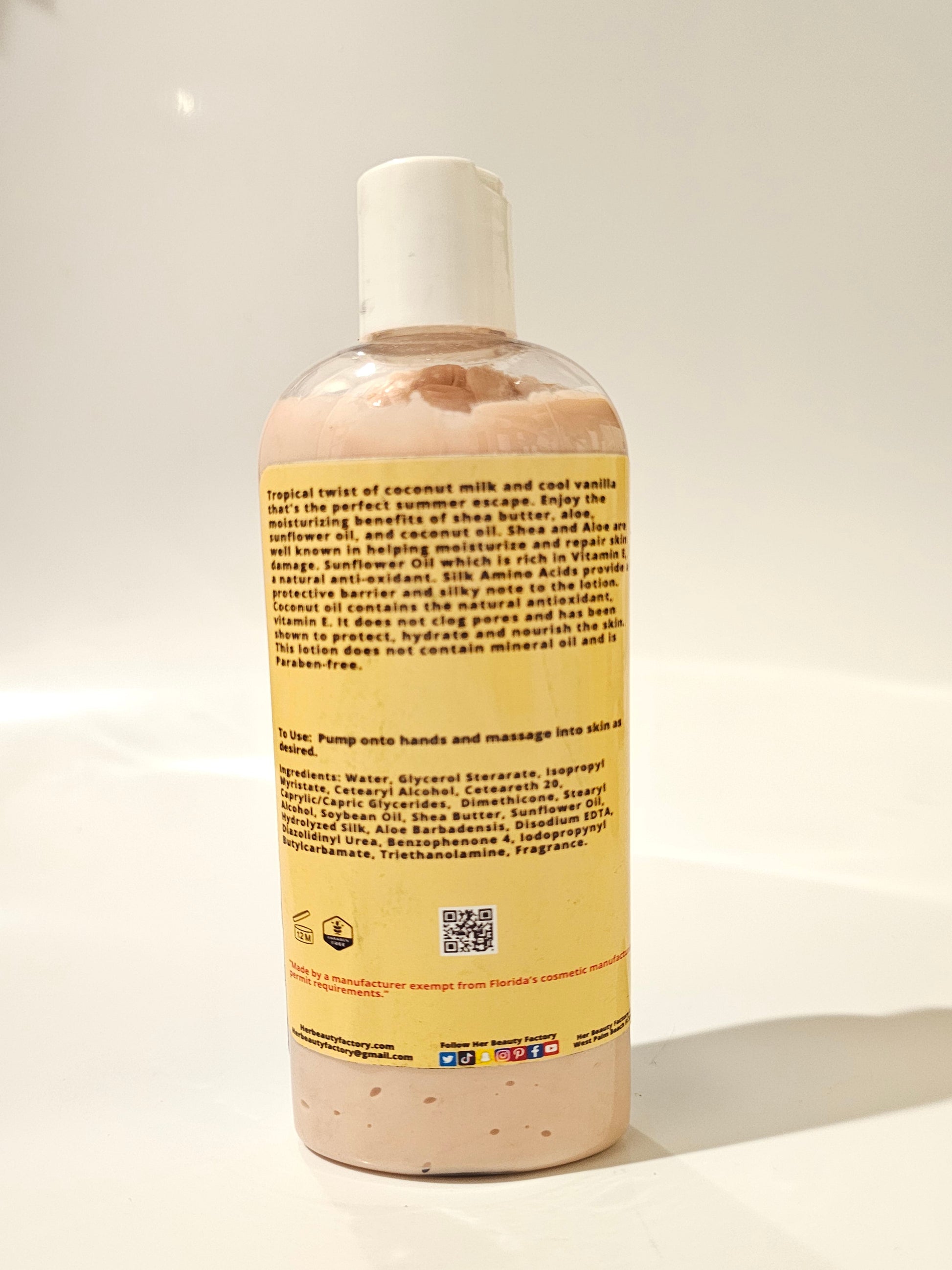 Caribbean Coconut Body Lotion