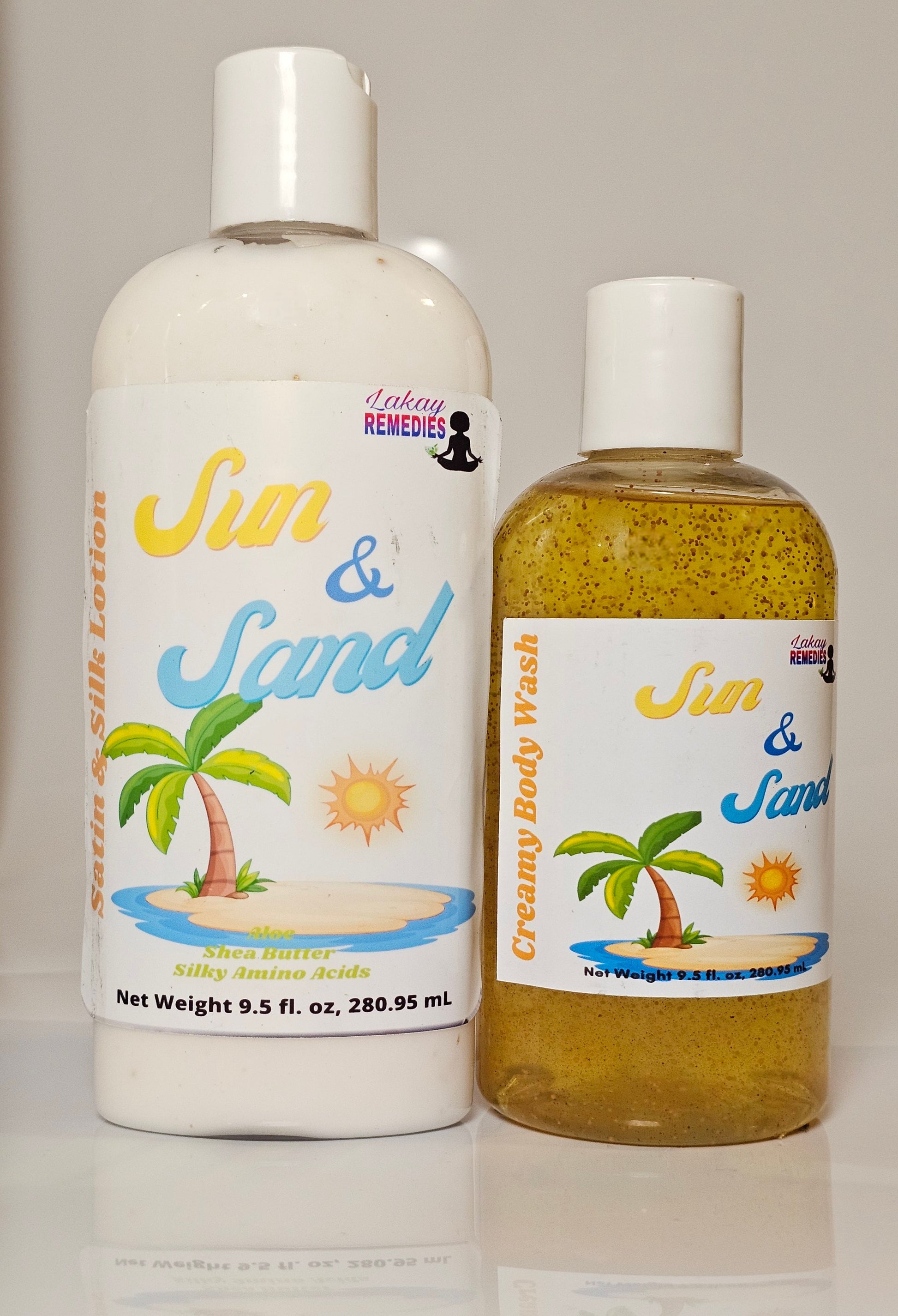 Sun & Sand Body Wash & Lotion Set