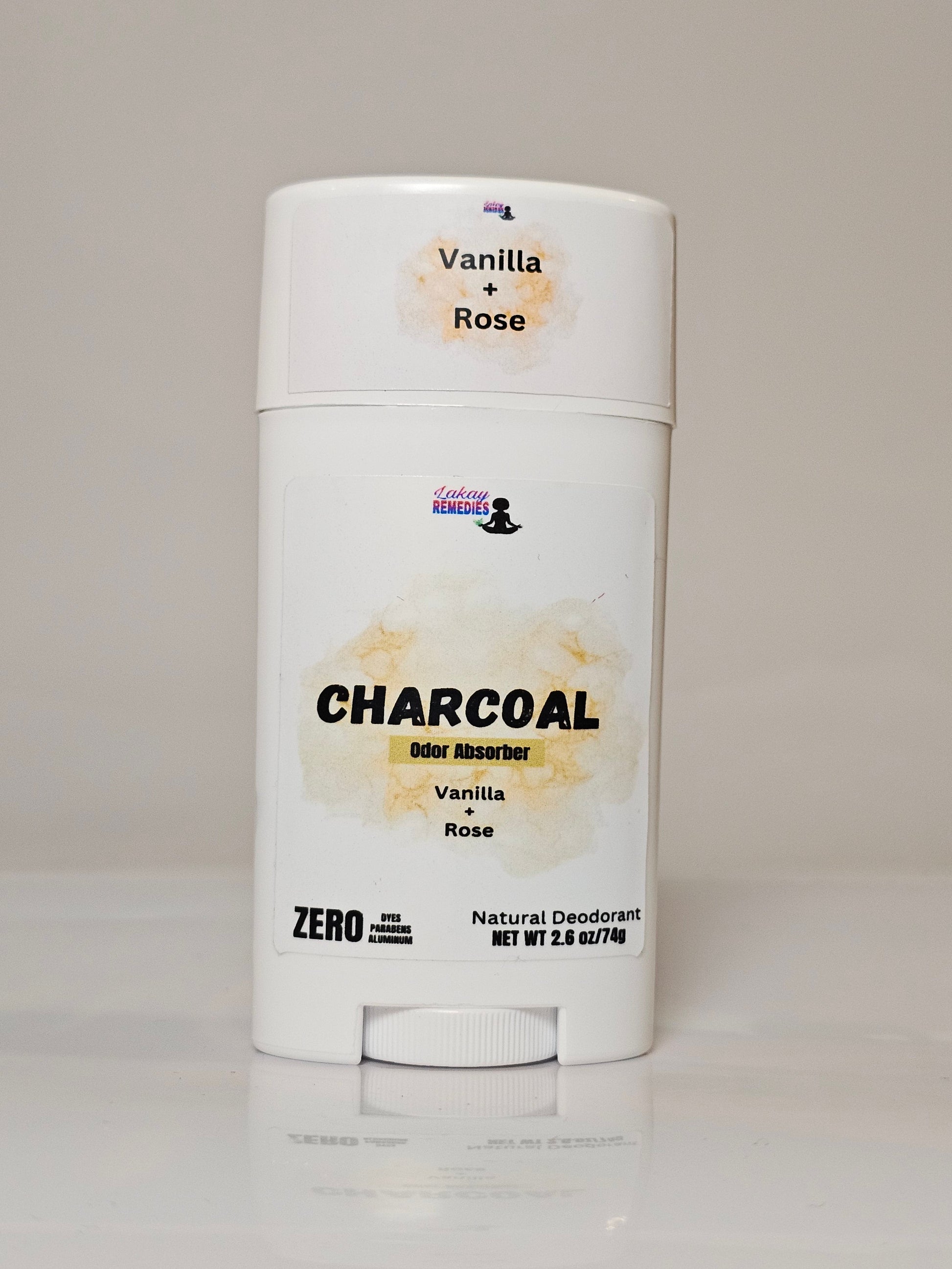 Vanilla & Rose Charcoal Deodorant