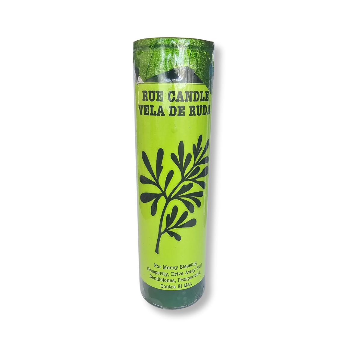Rue Prepared & Blessed Candle