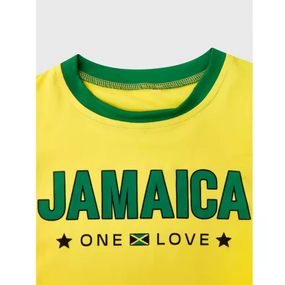 Jamaica One Love Crop Top