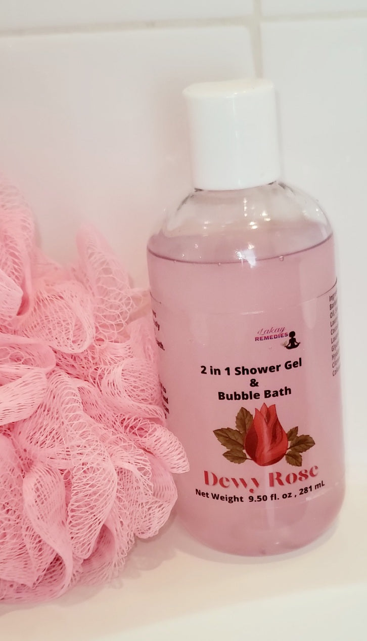 Dewy Rose 2 in 1 Body Wash & Bubble Bath