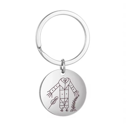 Gran Bwa Veve Keychain