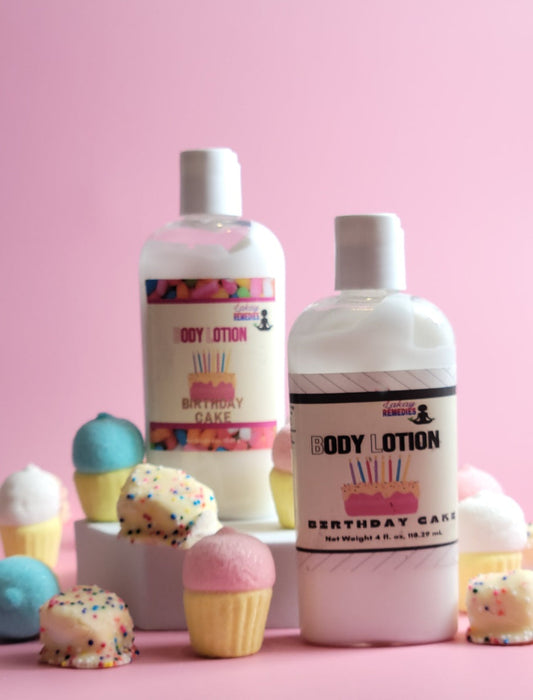 Birthday Cake Shea Butter Body Lotion