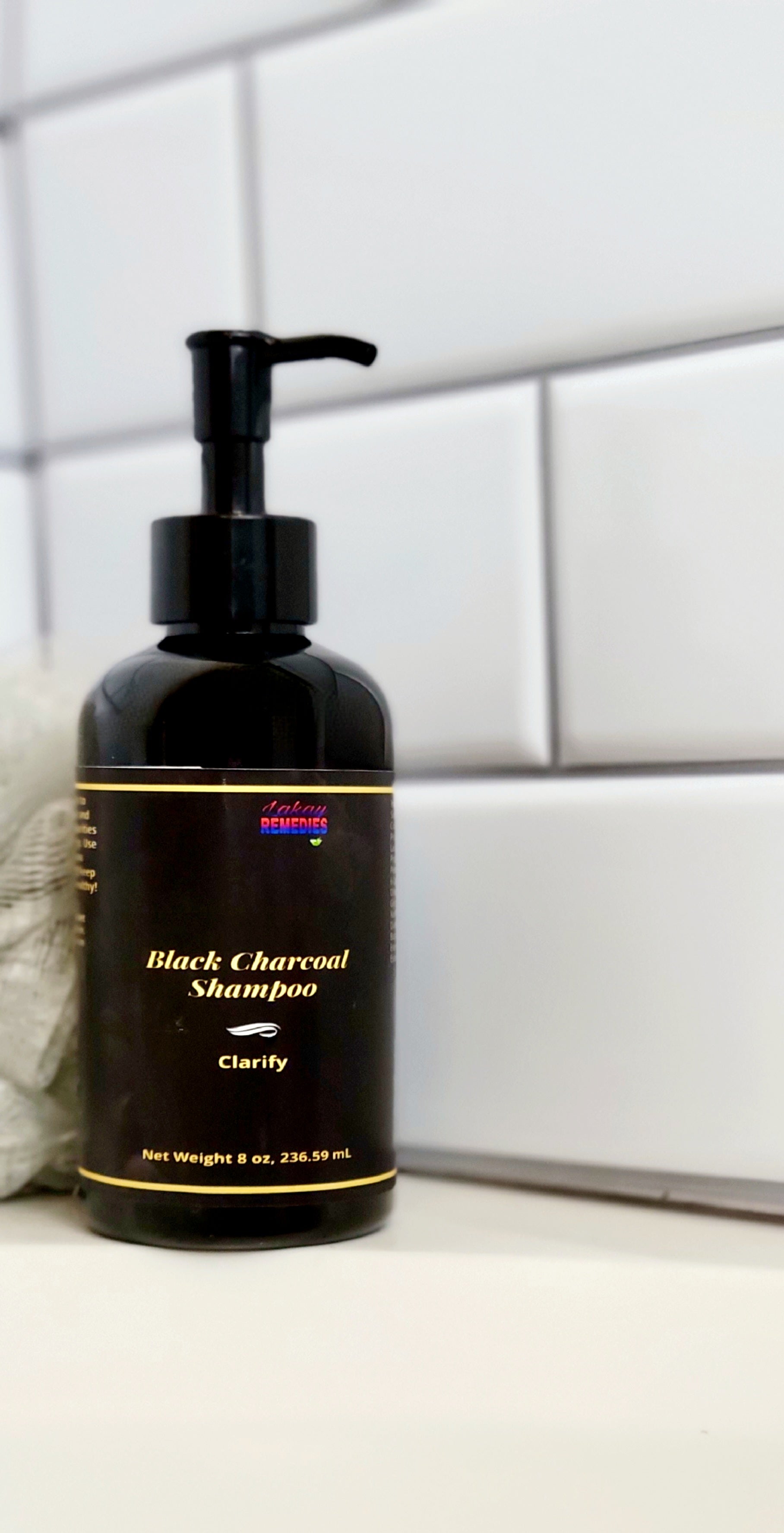 Charcoal & Pink Grapefruit Clarifying Shampoo