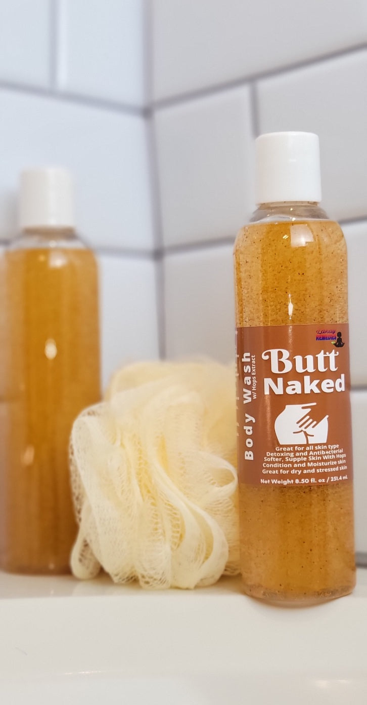 Butt Naked Body Wash With Hops Extract