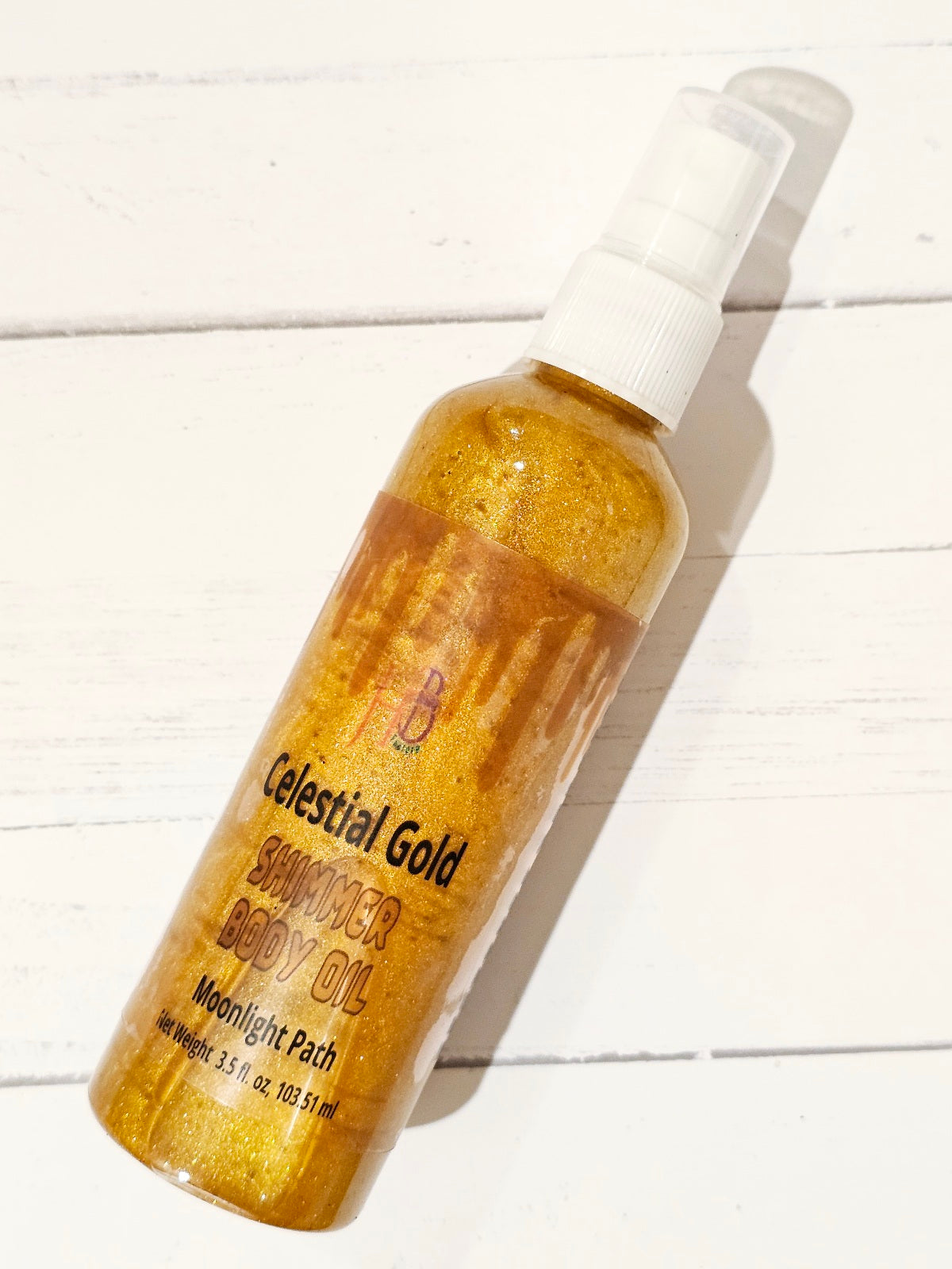 Celestial Gold Shimmer Body Oil