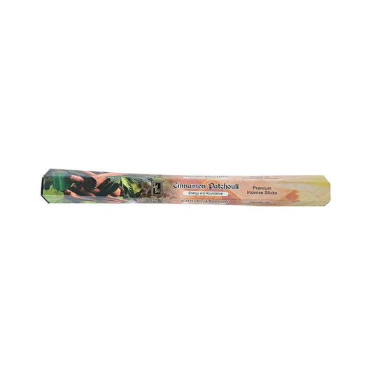 Cinnamon Patchouli Premium Incense Sticks – Energy & Abundance