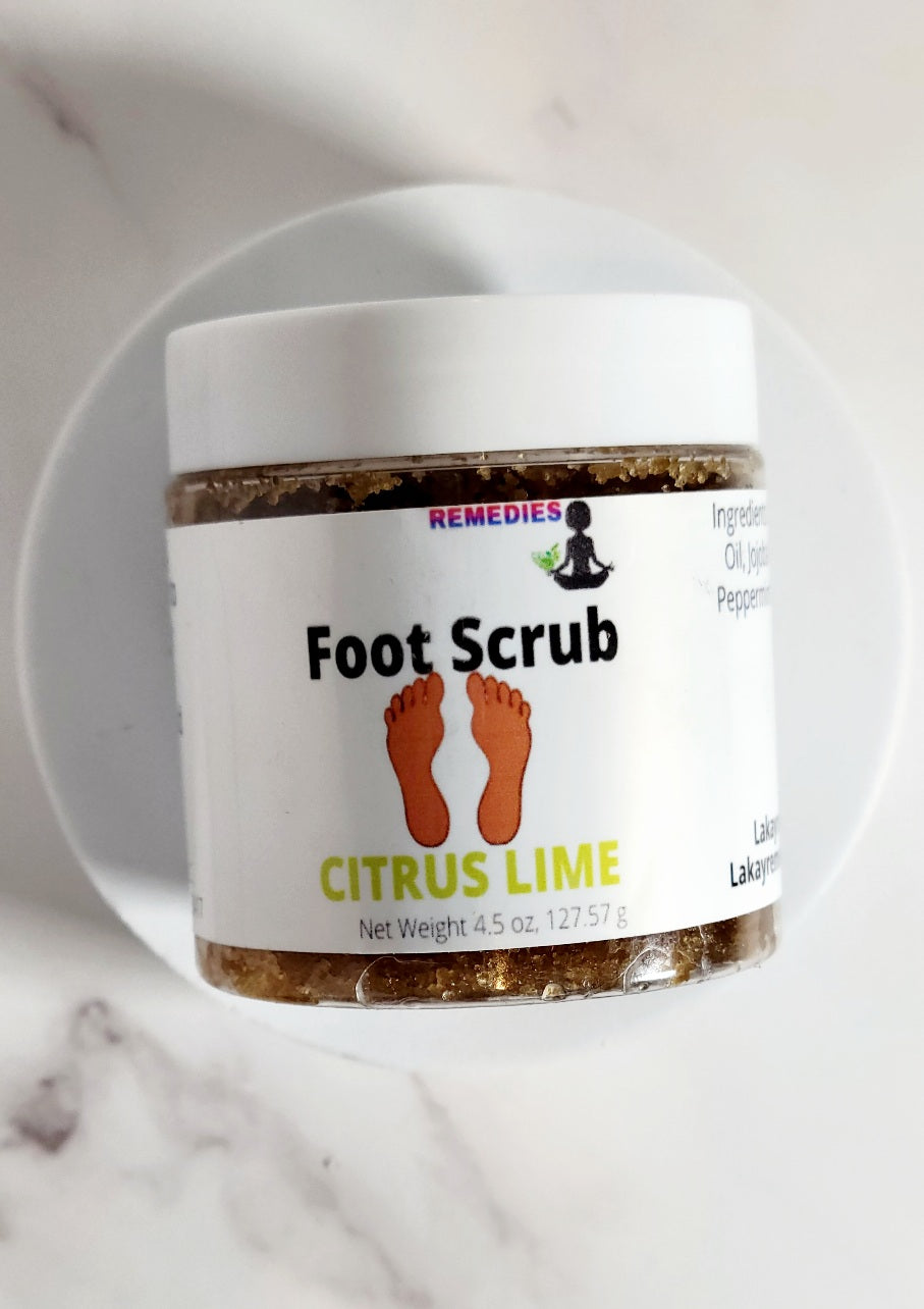 Citrus Lime Foot Scrub