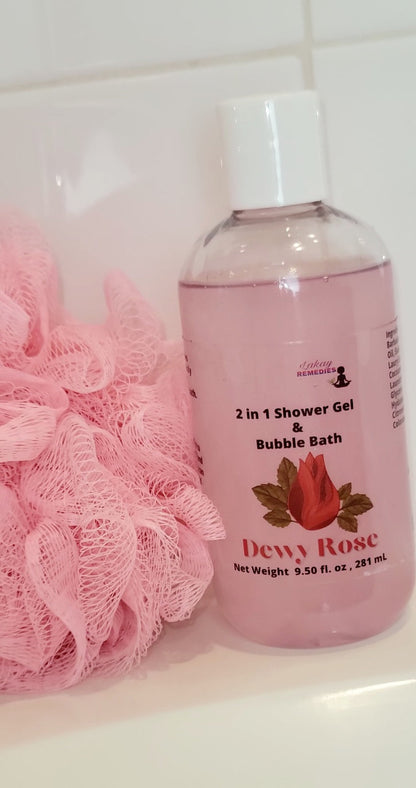 Dewy Rose 2 in 1 Body Wash & Bubble Bath