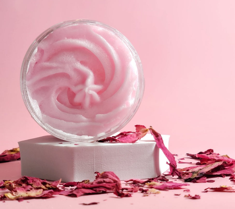 Dewy Rose Whipped Sugar Scrub