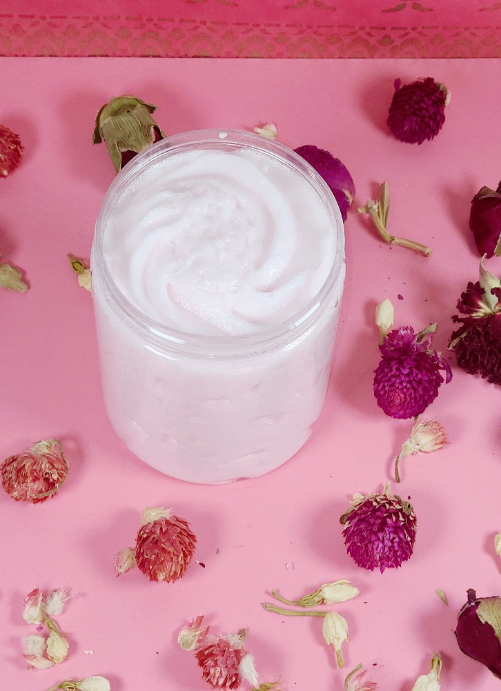 Dewy Rose Whipped Sugar Scrub