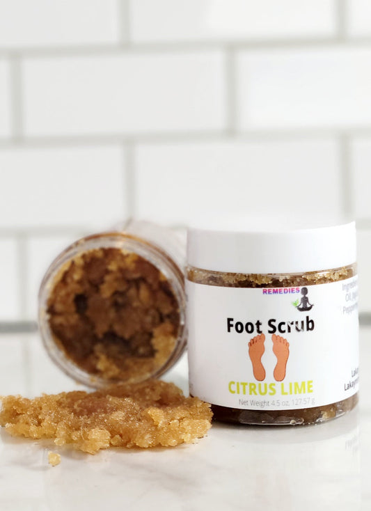 Citrus Lime Foot Scrub