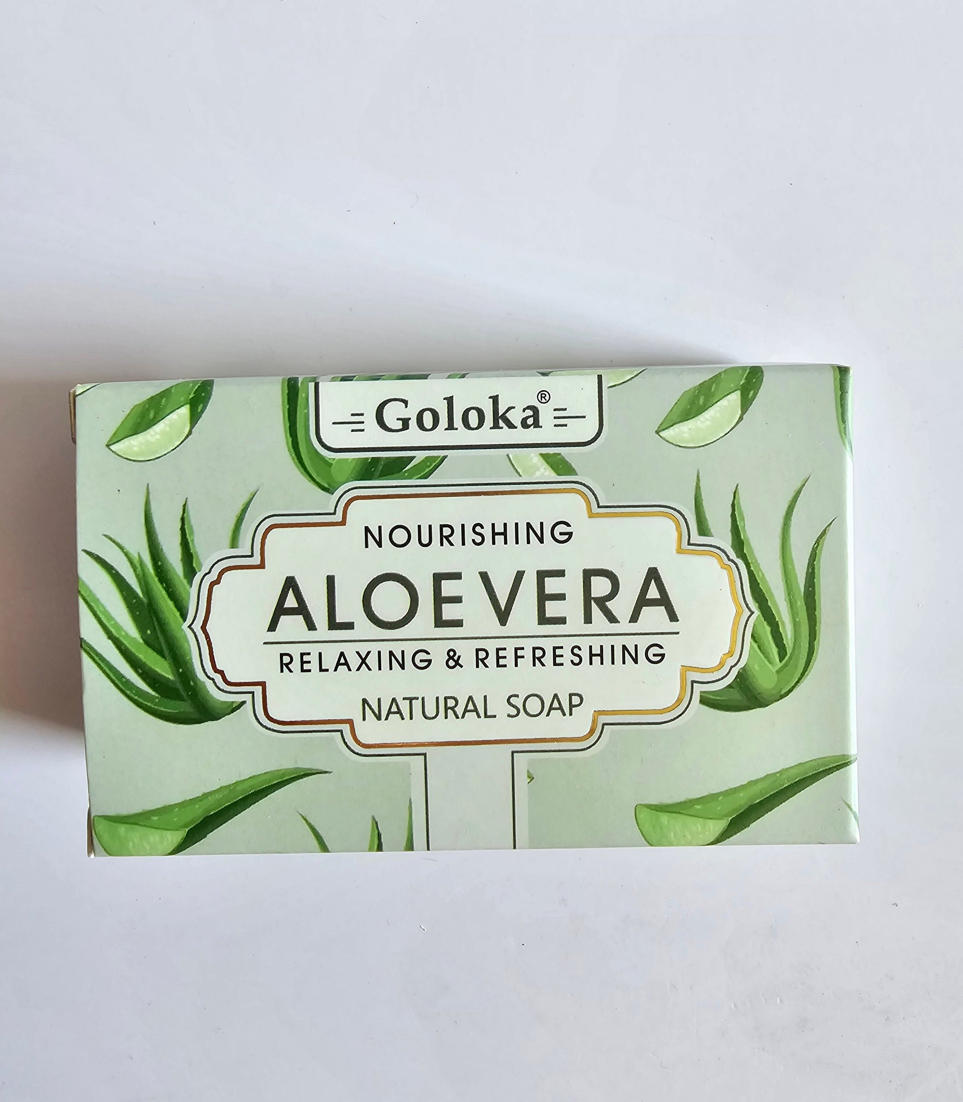 Goloka Nourishing Aloe Vera Natural Soap | Relaxing & Refreshing