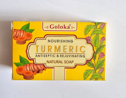 Goloka Nourishing Turmeric Natural Soap | Antiseptic & Rejuvinating