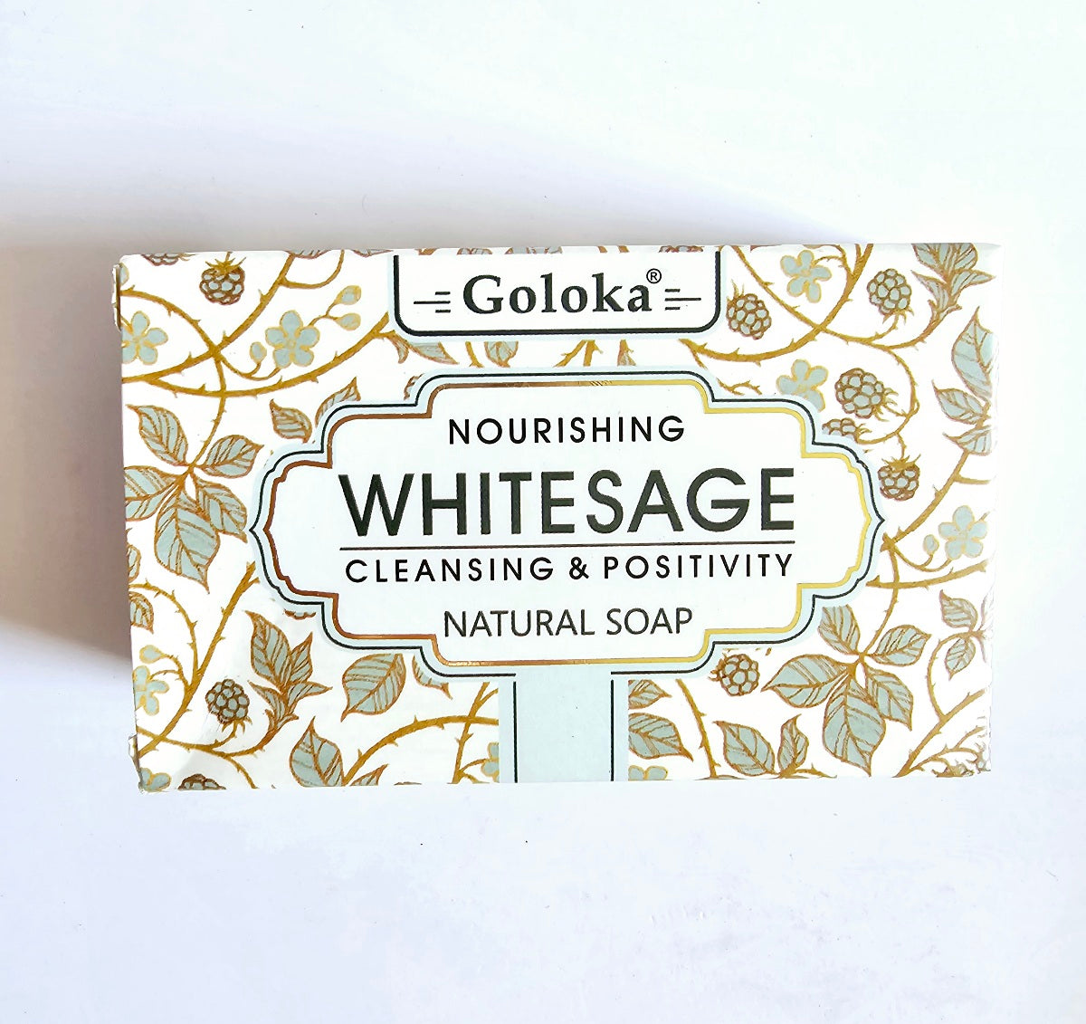 Goloka Nourishing White Sage Natural Soap | Cleansing & Positivity