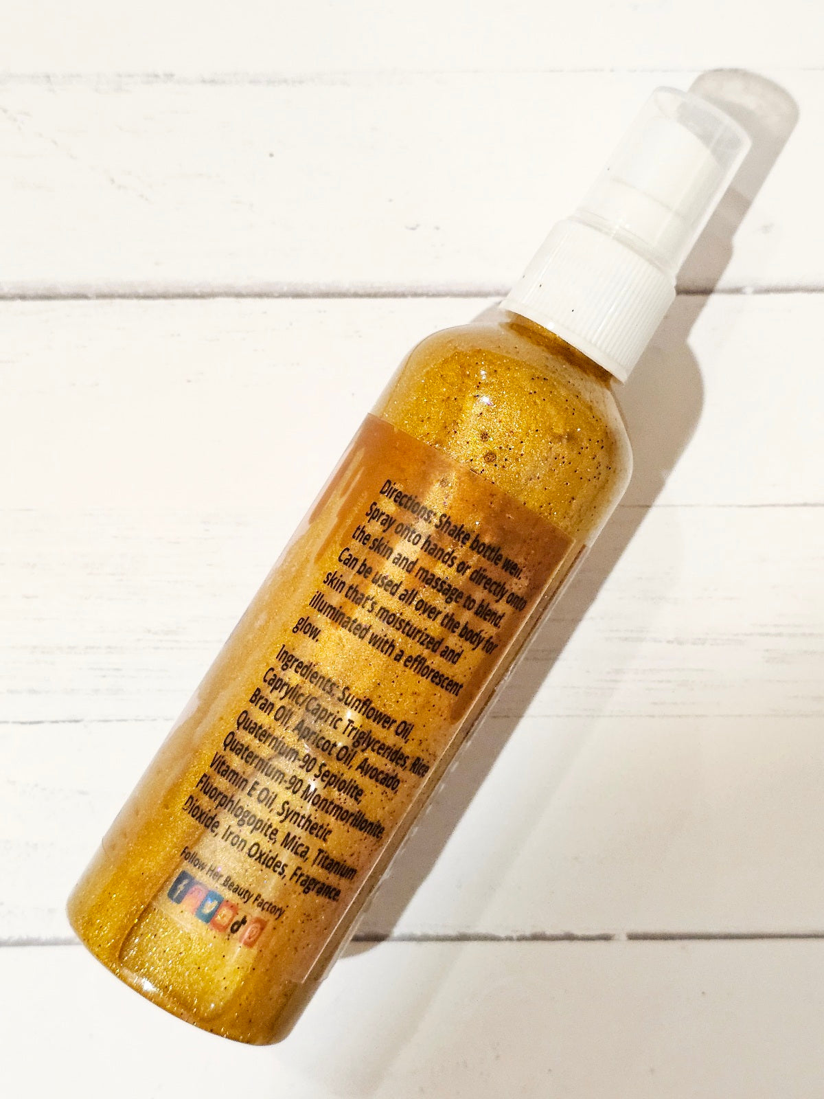 Celestial Gold Shimmer Body Oil