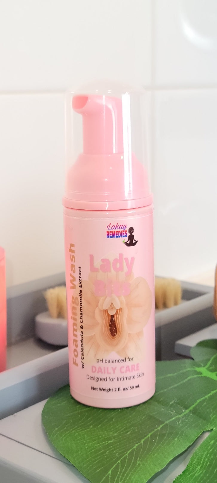 Lady Bits Sensitive Skin Intimate Daily Care Foam Wash