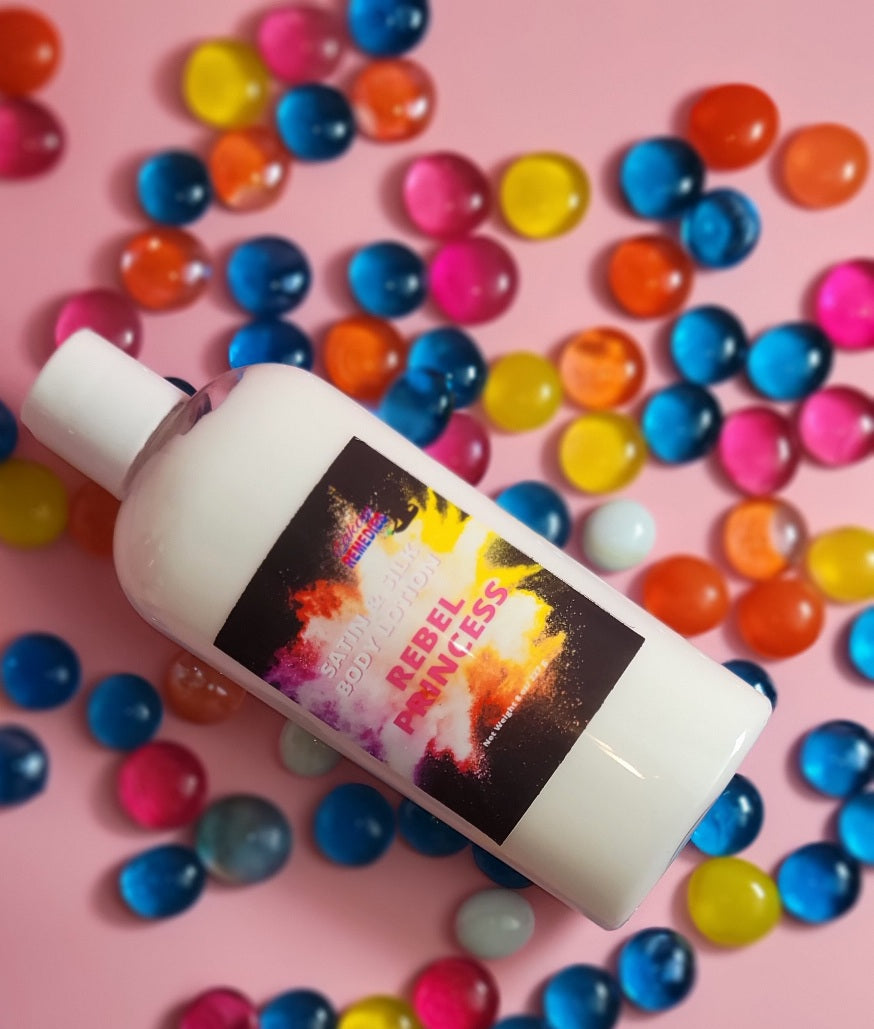 Rebel Princess Satin & Silk Body Lotion