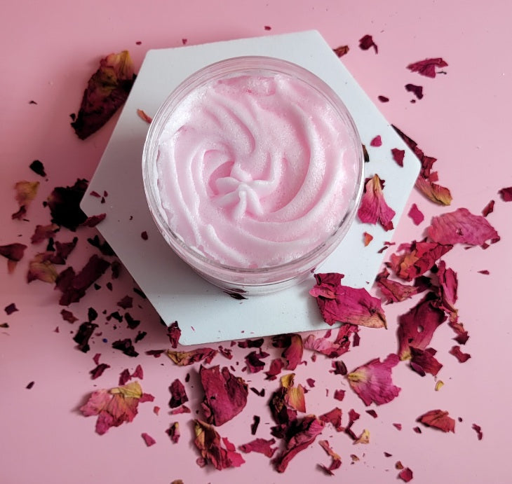 Dewy Rose Whipped Sugar Scrub