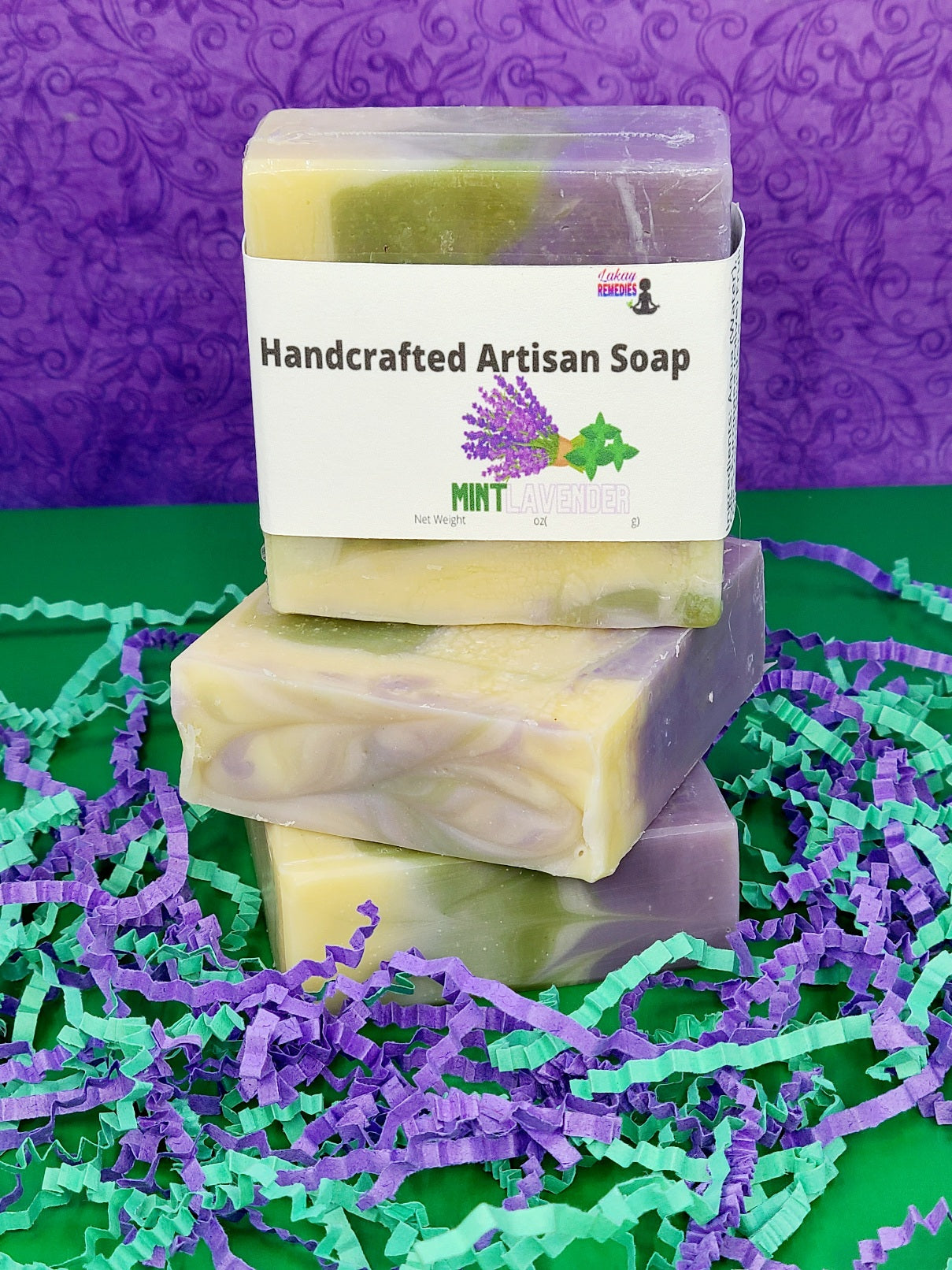 Mint Lavender Handmade Soap