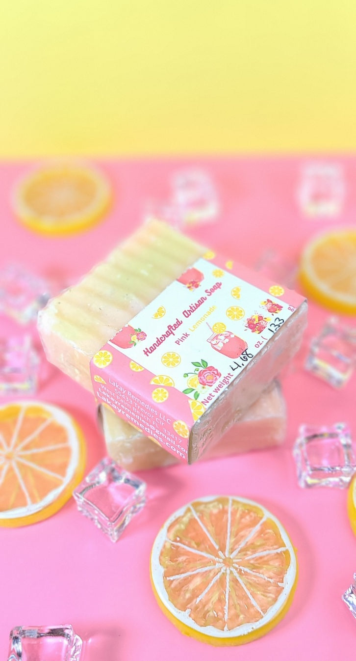 Pink Lemonade Handmade Soap