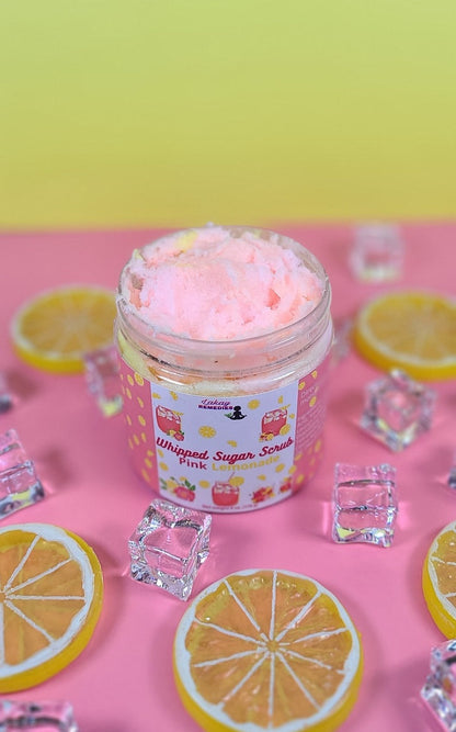 Pink Lemonade Whipped Sugar Scrub