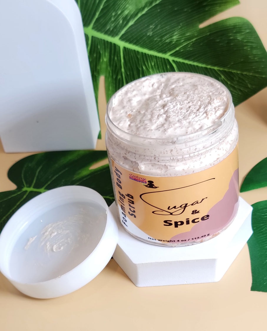 Sugar & Spice Foaming Body Scrub