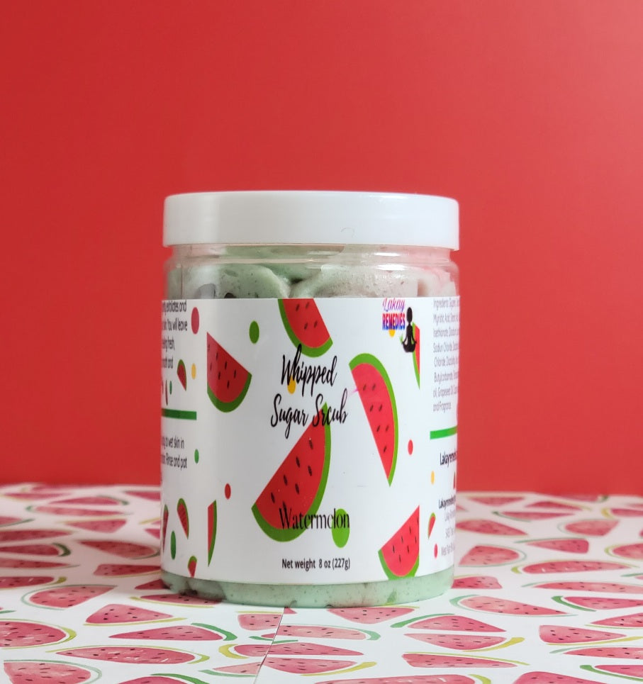 Watermelon Whipped Sugar Scrub