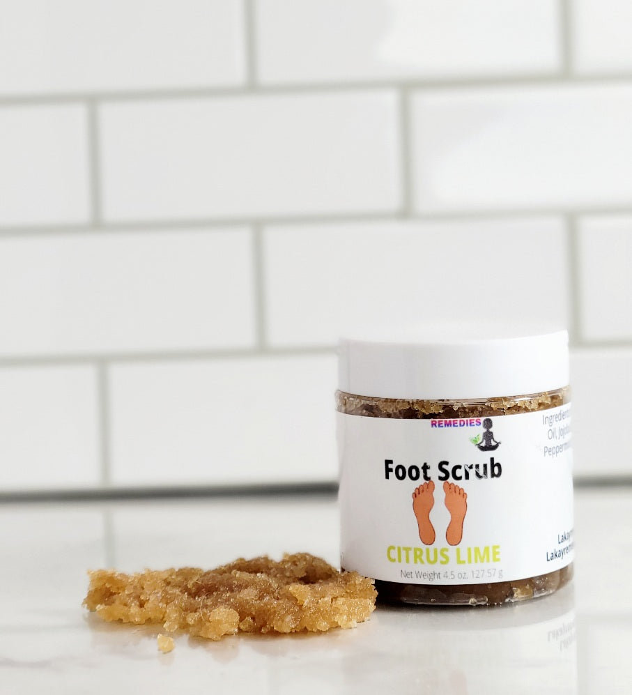 Citrus Lime Foot Scrub